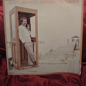 Jimmy Buffett Coconut Telegraph Vinyl Record